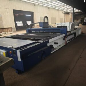 Han’s Laser G6025-0 fiber laser cutting system, almost brand new