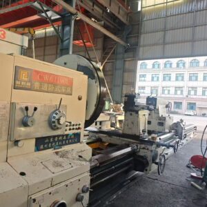 普利森8米61190L重型车床，编号：20100405。