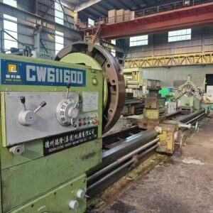 普利森8米CW61160D车床，编号：5293